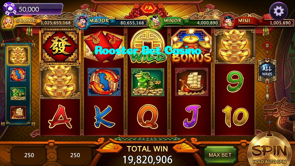 Rooster Bet Casino casino presented on mobile device in Pakistan with slots and live games